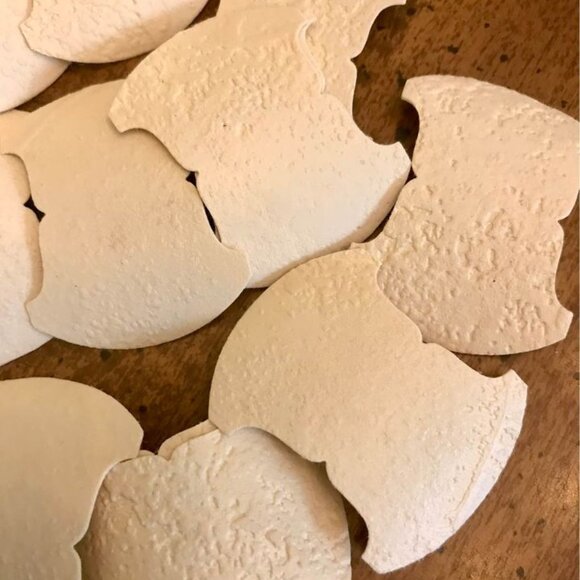 50 Journal or Planner Tabs Handmade from Retired Stampin' Up Whale Tail Punch - Picture 3 of 5